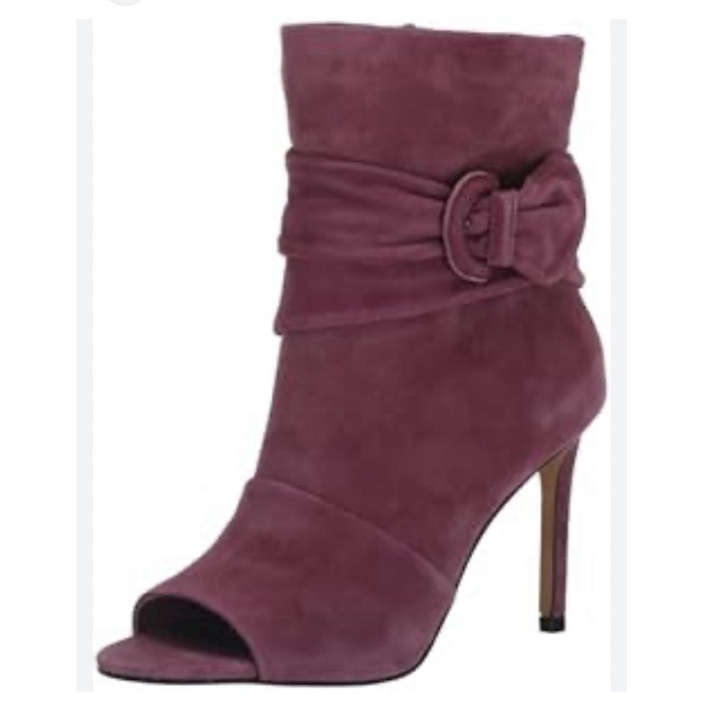 Vince Camuto Women's Antaya Open Peep Toe Bootie Ankle Boot Size 11 Heeled